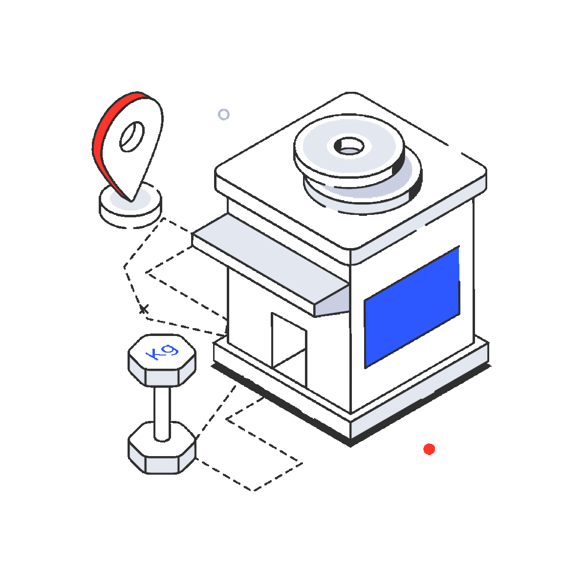 Pharmacy location animation